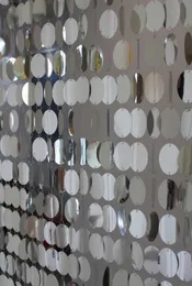 PVC Pulins Kapı Perde Festival Malzemeleri Kapalı Ev Dekorasyonu Altın Gümüş Kolye Süsleri 2107126232313