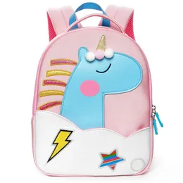 Bolsas Cocomilo Brand 3D Unicorn Cartoon School Salps para crianças Backpacks de animais fofos Garas de infância garotas de garotas de crianças escolares scatchel