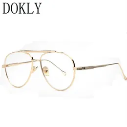 Dokly Myopia Gözlük Çerçeve Temiz Güneş Gözlüğü Kadın Gözlükleri Klasik S Erkek Gözlük Gafas Sun Men238f
