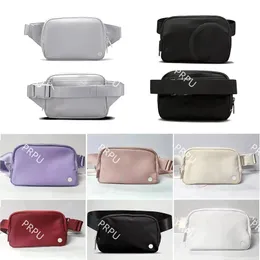 Designer canvas waist bag fashion bumbag yoga women fanny pack chest bag men luxury bum bag 2L large fleece belt Bags Waistpack Crossbody lady pouch dicky0750b PRPU