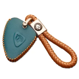 För Lotus Eleter 2023 High End Personalized Leather Nyckelfodral, Full Package KeyChain