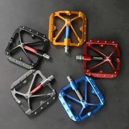 Педали велосипедных педалей ThinkRider Flat Bike Pedals MTB Road 3 Запечатанные подшипники велосипедные педали горные велосипедные педали Широкие аксессуары платформы P