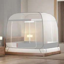 Rede para berço rede mosquiteira yurt sem instalação dormitório 1,5 m dobrável casa dupla cama de 1,8 m é adequada para fundo completo antifal