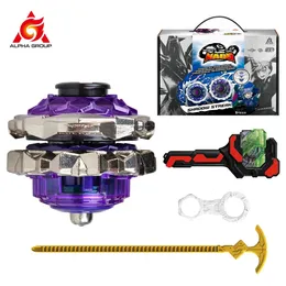 Infinity Nado 3 Original Crack Series 2 in1 Split Split Transforming Metal Gyro Battle Top con il lanciatore Anime Kids Toy Gift 231221