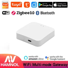 Wireless Tuya Multi-Mode Zigbee 3.0 Bluetooth SigMesh Gateway Hub Gateway Protocol Multi-Mode funziona con Alexa Google Home Smart Life Control