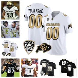 College Football Jersey Colorado Buffaloes NCAA Travis Hunter Trevor Woods Anthony Hankerson Cormani McClain Shedeur Sanders all stitched