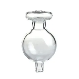 30 mm glas kulkolhydrater med vattenpipa bubbla bollar Ecigarette Caps Dabber Universal Caps för XL XXL Quartz Banger Nail Reting Water Pipes LL