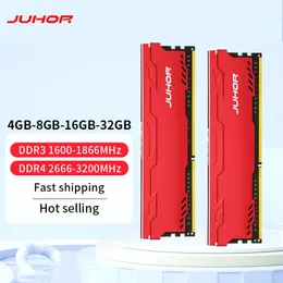 Juhor Memoria Ram DDR3 8G 4G 1866 1333 1600 MHz DDR4 8G 16G 32G 2666 32000MHz UDIMM DIMM Desktop Speicher 231221