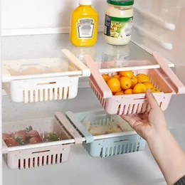 زجاجات تخزين فاكهة ثلاجة مربع جديد منظم المطبخ المطبخ علبة الخضار التوابل الثلاجة