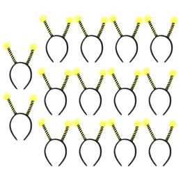 14 PCs Geschenk Cosplay Hair Hoops Accessoire Kinder Stirnbänder Biene Kopfschmuck kreative Antenne Halloween Party Accessoires 231221