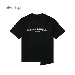 Мужские футболки Maisons Margiela Mm t Shirt Мужские футболки Футболка с вышивкой номеров Мужские рубашки весна-лето Женские футболки с короткими рукавами