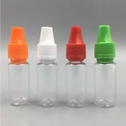 Оптовая цена Новые 10 мл бутылки для домашних животных с TPD CAP-PANPER CAP Тонкий наконечник, высококачественные 10 мл пластиковых бутылок Ejuice