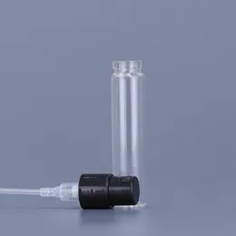 Transparent minispray parfymflaska 18 ml 25 ml tom påfyllningsbar atomizer provglasflaskor 1500 st mycket gratis frakt GGTUW