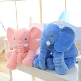 40/60 cm Soft Simulato Elephant Playmate Bambola calma giocattoli per bambini per bambini giocattoli di elefante Pimboli di animali da peluche 231221