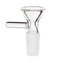 Tigela de vidro redonda grossa erva queimador de óleo seco para bong slides de vidro tocos de tabaco tocos de tabaco 14 mm 18 mm masculino fumegante de água fumegante apanhador de cinzas de cachimbo bong bong