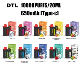 Sunfire originale 10000 sbuffi usa e getta e sigaretta dtl mtl 20ml prefettito 650 mAh dispositivo ricaricabile grande vapore 0mg 3mg 6mg 9mg super fumo in france