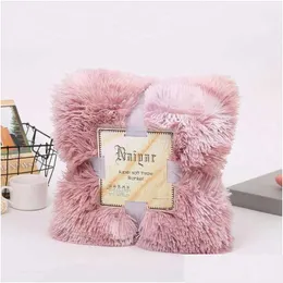 Blankets Breathable Couch Chair Bedding Er Bedspread Tapestry Winter Warm Fluffy Fur Sofa Blanket Home Decorl231123 Drop Delivery Ga Dhzsv