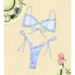 Swim Wear Mini Vikinis Push Up Bikini Tanga Conjunto 2021 Ternos de Banho de Verão Feminino Feminino 2 Peças Toites de banho