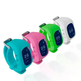 Watches Professional Q50 OLED Display Children Kids Smart Wrist Watch GPS Tracker Locator AntiLost Waterproof Smart Watch Drop Shipping