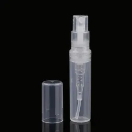 Empty Spray Bottles 2ML Plastic Mini Refillable Container For Cosmetic Perfume Sample Travel 5000Pcs Lot Free Shipping Qglwx