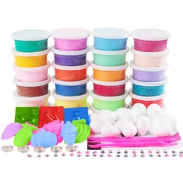 24 kolory Ultra Light Clay Nontoxic Storage Box