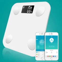 Sdarisb bluetooth scales bodenkörpergewicht badezimmer salle smart back beleuchtet display fettwassermuskelmasse bmi 231221