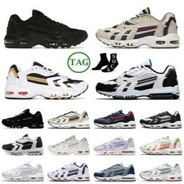 Rozmiar Big US 11 Max 96 Buty do biegania Goldenrod Air Triple White 96S II Sneakers Treakers Treners Persian Violet Women Sports Mystic Teal Aleal Slate Beach 36-45