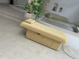 Белый красотный стол массаж кровати электрические кровати красоты салон массаж кровать