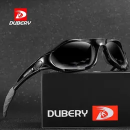 Dubery Fashion Sport Style Polarized Sunglasses Мужчины новые Super Light маленькие рамки Sun Goggles Outdoor Travel UV Goggles N46183Q