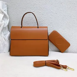 10A borsa a tracolla di alta qualità in vera pelle di marca di lusso firmata borsa da donna con lettera con tracolla in pelle moda con patta