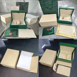 rolexs watch for men boxes Cases Suitable for all sizes Explorer Watch AAA Box Gift Woody Case For Watches day date watch Booklet Card Tags Swiss Watches mystery boxes