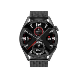 Ogląda nowy inteligentny zegarek DT3 Max Mężczyźni Kobiety AI Asystent głosowy 1.36 cala NFC DIY Watch Bt BT Call Smartwatch dla Huawei Android Apple