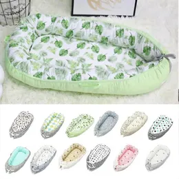 Cribs Baby Nest Bed Crib Portable Removable and Washable Travel for Children Infant Kids Cotton Cradle Folding