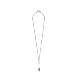 Lowee Necklace Designer Women Original Quality Pendant Necklaces Wind Chime Seal Pendant Necklace Simple Street Fashion Versatile Gifts