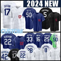 17 Shohei Ohtani Baseball Jersey Mookie Betts Clayton Kershaw Freeman Freeman Martinez James Outman Will Smith Enrique Hernandez Mike Piazza Max Muncy Chris Taylor