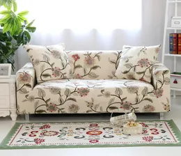 2021 Spring Floral Printed SlipCovers Stretch Plaid Soffa Covers för vardagsrum ELASTISK SOCH COUCH COVER SOFA TUTLE HOME DECOR2128867