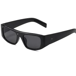 Luxus Sonnenbrille Männer HipHop Rechteck -Rahmen Designer Sonnenbrille für Frau Retro Populär Gafas de Sol Einzigartige Sonnenbrille UV -Schutz FA044