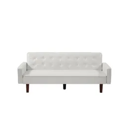 Living Room Furniture Pu Leather Sofa Adjustable Backrest Easily Assembles Loveseat Drop Delivery Home Garden Dhp6H