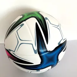 High Quality est Official Size 5 Leather Soccer Balls Training League Goal Team Match Footballs Futbol Voetbal 231221