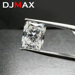 2023 DJMAX 0215CT Radiant Cut Loose Stones Certified Diamonds Diamonds D Color VVS1 do biżuterii 231221