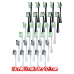 Zamienna głowica pędzla do zębów do OCEAN Seaironez1f1x x Pro Series Sonic Electric Electric Deep Clean 10pcs20pcs30pcs 231222