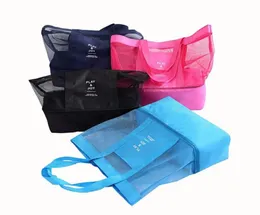Designer Insulated Cooler Bags Double Layer Picnic Lunch Handbag Outdoor Travel Beach Kitchenware Makeup Storage Bags Mesh Tote c9370514
