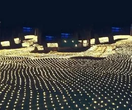 سلاسل 2M*3M 210 LED سلسلة خرافية شباك ضوء الستار سقف حديقة نبات عيد الميلاد مصباح LED 220 فولت الاتحاد الأوروبي قابس