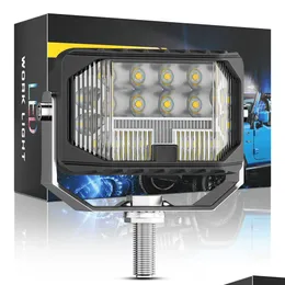 ライトバーワーキングライトDXZ 3INCH 21 LED Floodlight Motorbike Auxiliary Headlights Mobiledayronive ranuping for atv car Drop Defive DH72i