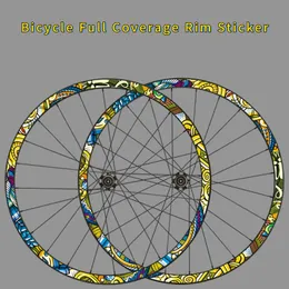 MTB Rim Stickers Road Bike Wheel Set Decal Width 19mm Cycling Waterproof Protective Film 26" 27.5" 29" 700C Bicycle Accessories 231221