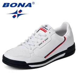 BONA Homens Sapatos de Skate Unissex Tênis Esportivos Masculinos Formadores Respiráveis Sapatos Masculinos Sapatos 231222