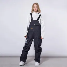 Pantaloni da sci riflettenti uomini e donne inverno snowboard alpinismo campeggio ispessimento neve impermeabile calda 231221