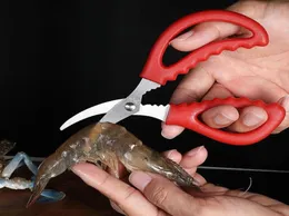 Aragosta gamberetti di gamberetti guscio di pesce gusci di pesce gusci di forbice in acciaio inossidabile a base di pesce taglienti a taglio di taglio da cucina strumenti SN53837402872