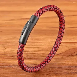 Charmarmband xqni enkel design färgglada val rostfritt stål läder för män armband smycken födelsedagsfest gåva diy storlek butik butik