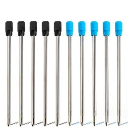 Top -Quality -Metallstift -Nachfüll -Rollenball 1,0 mm austauschbarer kurzer Kugelschreiber -Tinten -Nachfüllungen speziell für leere Rohr -DIY -Kugelstiftstift Stift